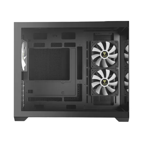 CASE GAMDIAS AURA GC10M V2 ARGB BLACK – MICRO TOWER | 3 FAN ARGB | GPU 400MM